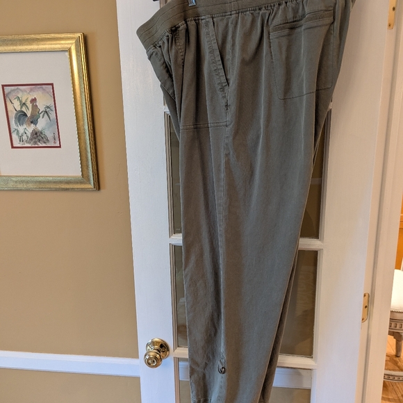 Soft Surroundings "Medina" Pant, 1 X, Army Green - Picture 1 of 2